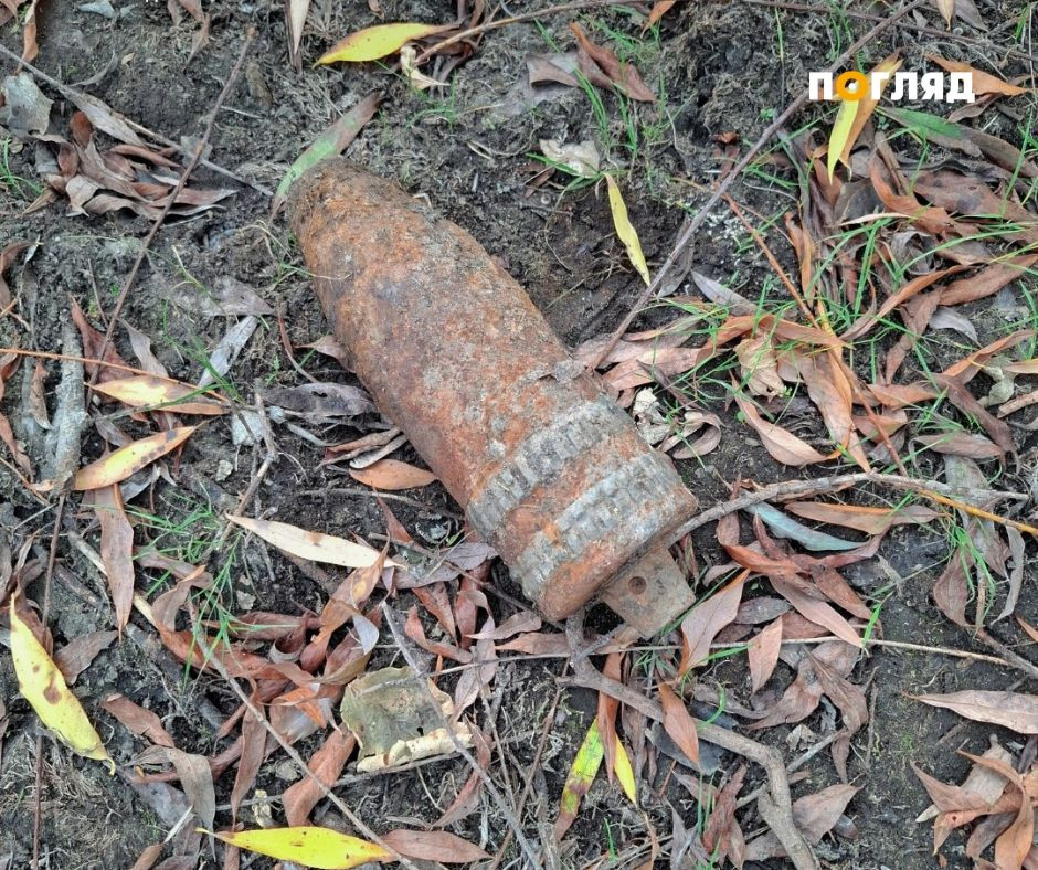 У Борисполі працівники ДТЕК знайшли артилерійський снаряд (ФОТО) - зображення